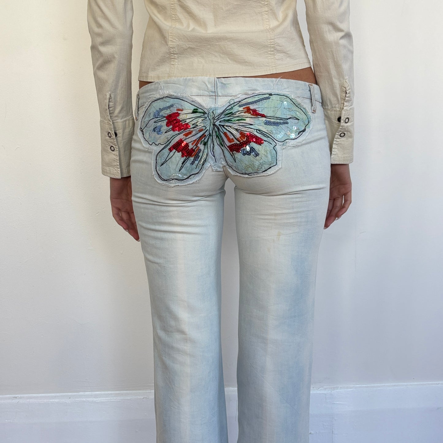 Miss sixty rare butterfly jeans - XS