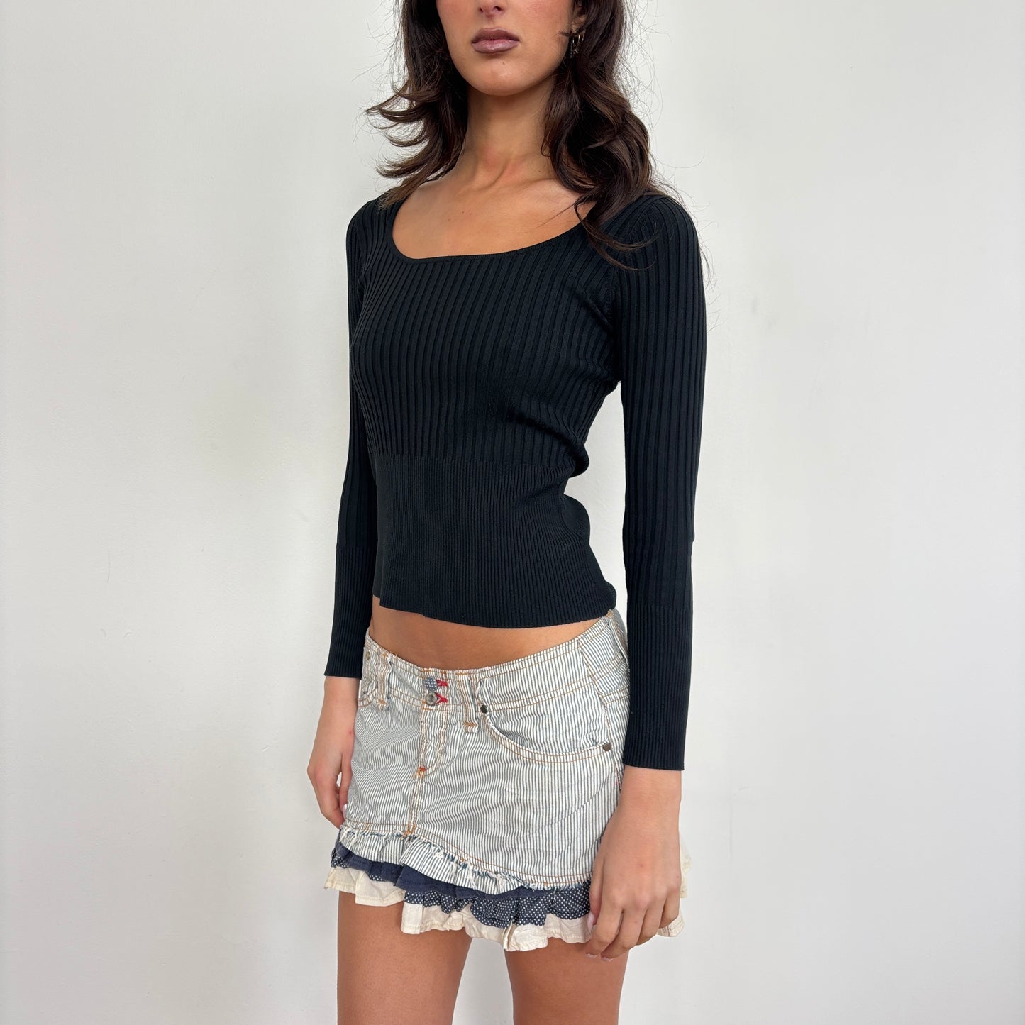 Italian ribbed long sleeve - XS/S