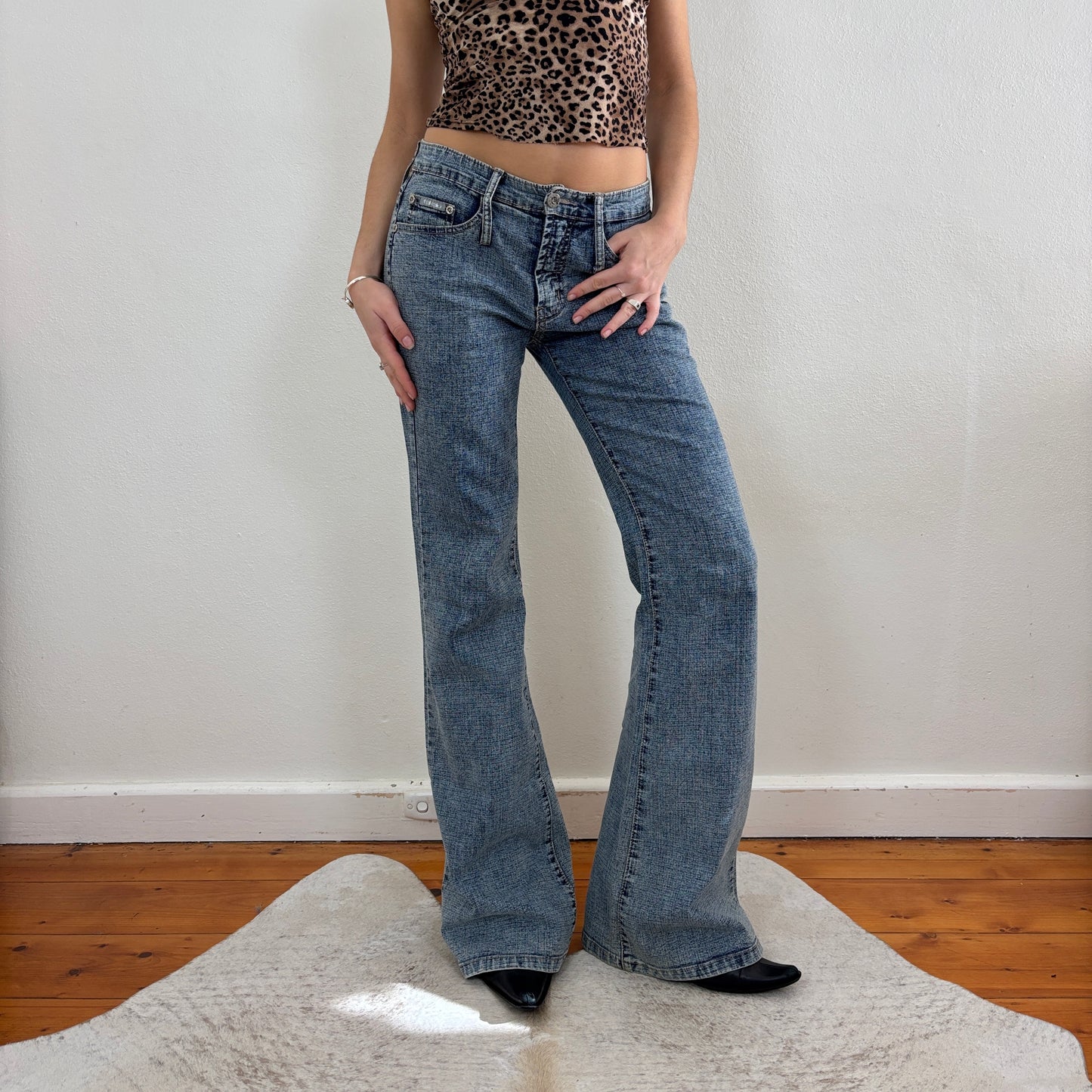Lowrise bootcut jeans - S