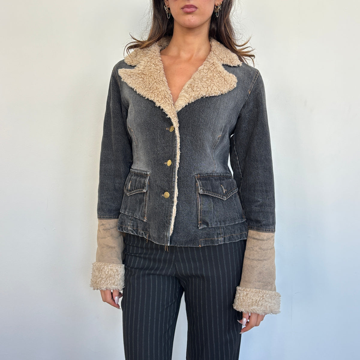 Italian denim jacket - S/M