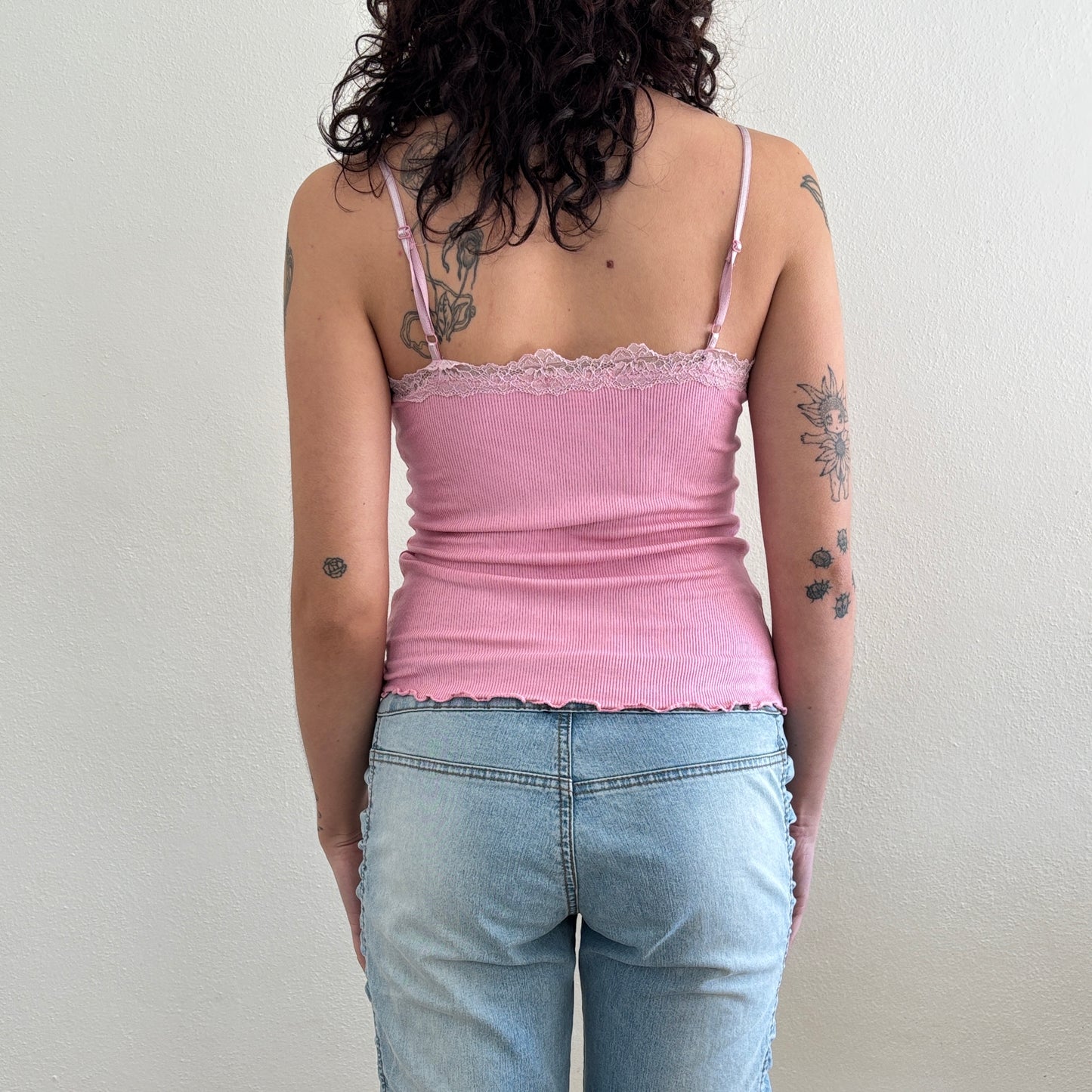 Baby pink cami - S