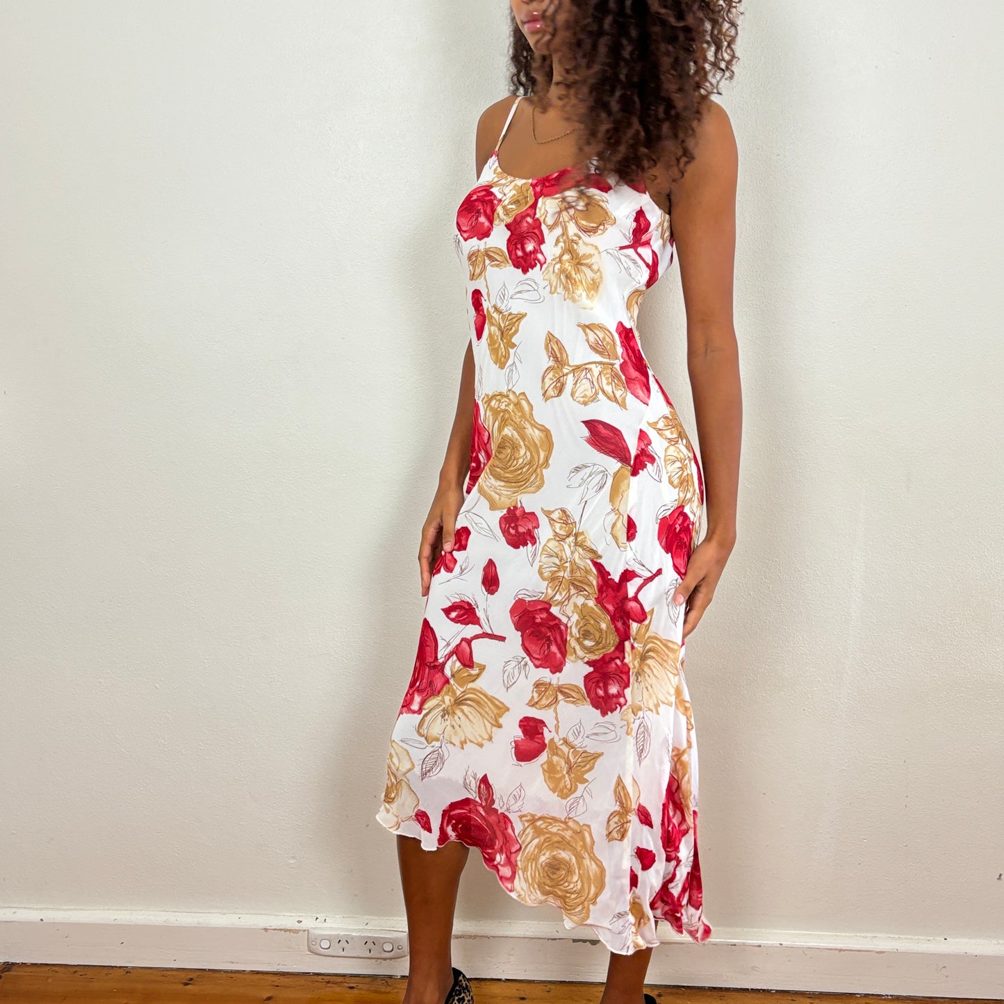 Floral maxi dress - XS/S