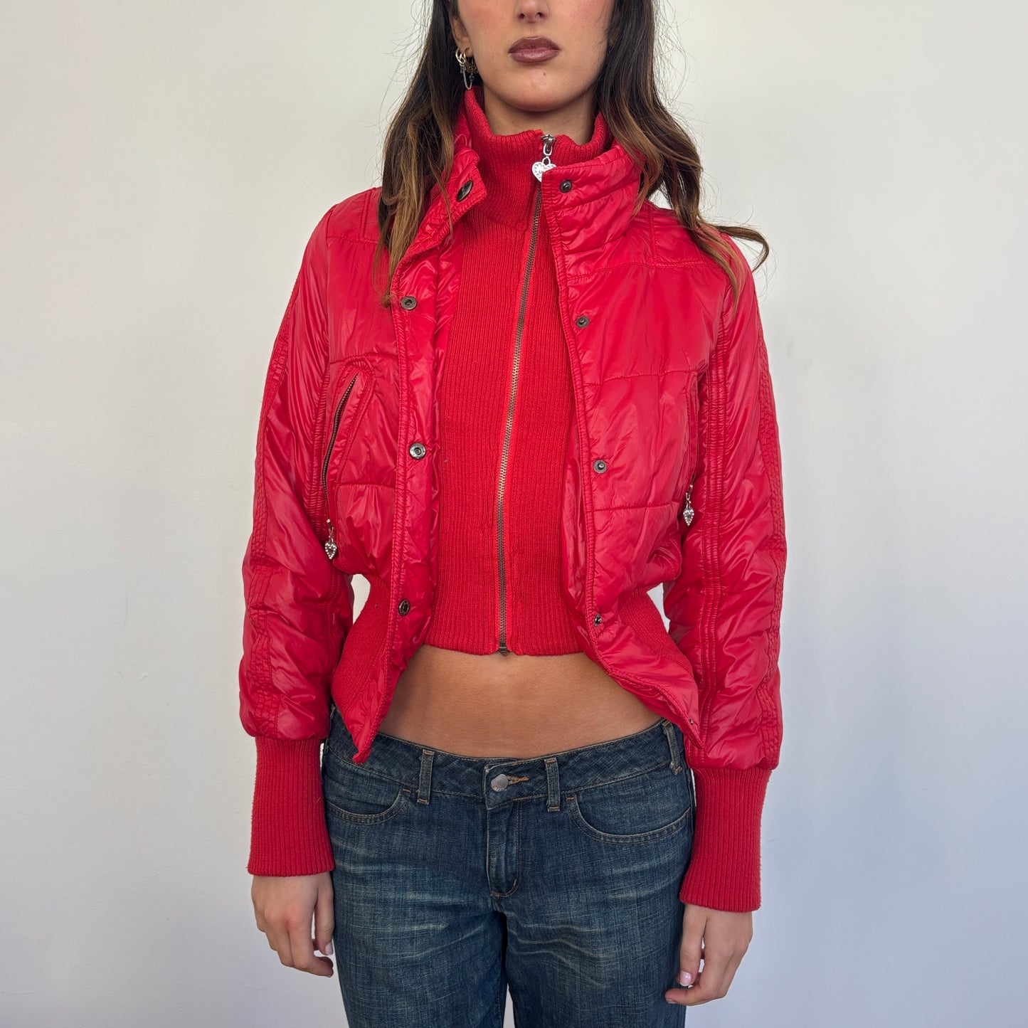 Red bomber jacket - XS/S