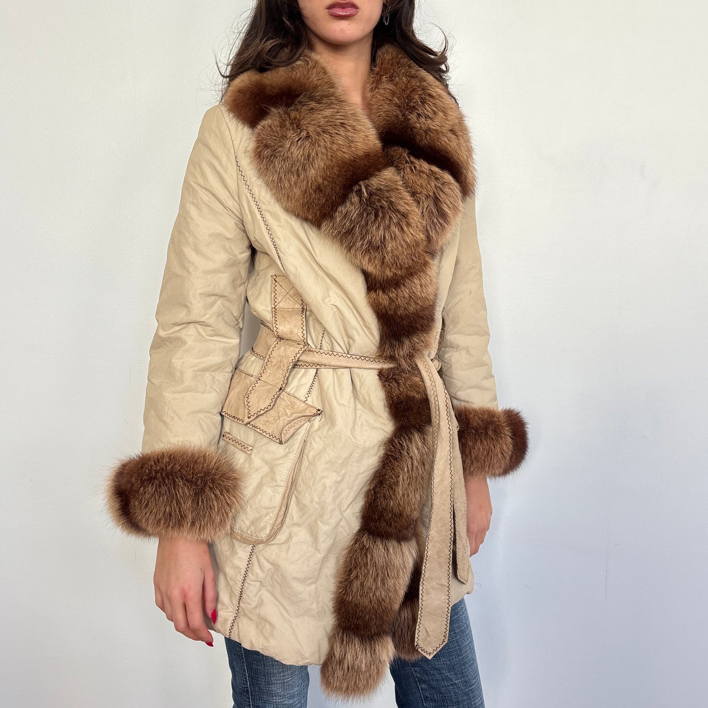 Italian fur jacket - S/M