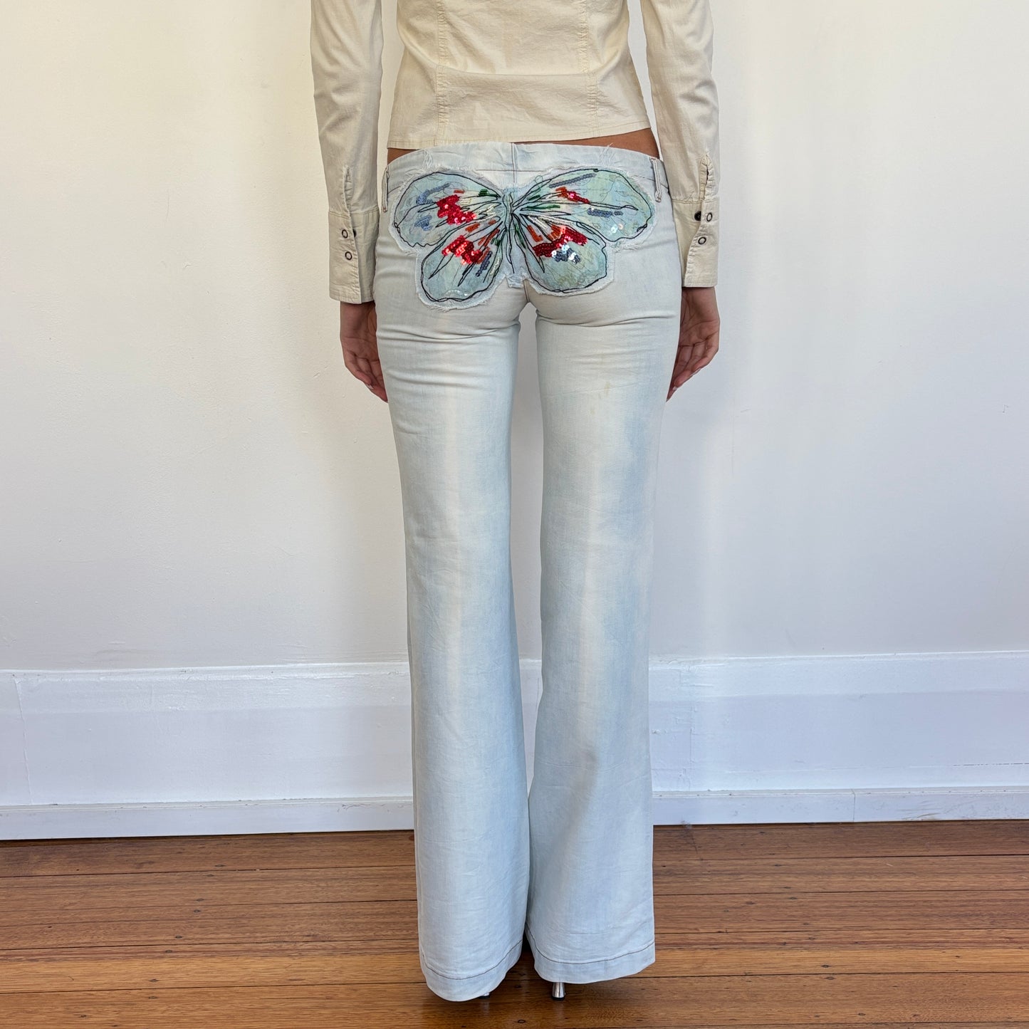 Miss sixty rare butterfly jeans - XS