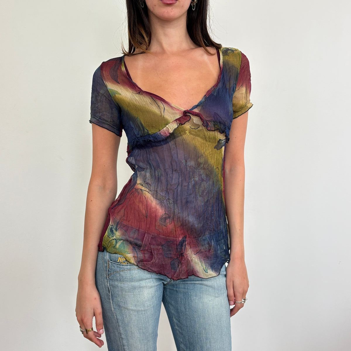 Italian ombre top - S