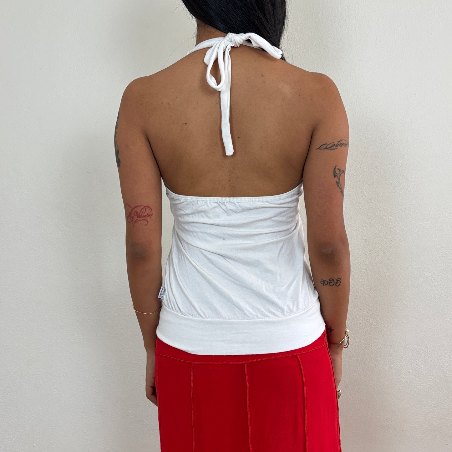 White halter top - XS/S