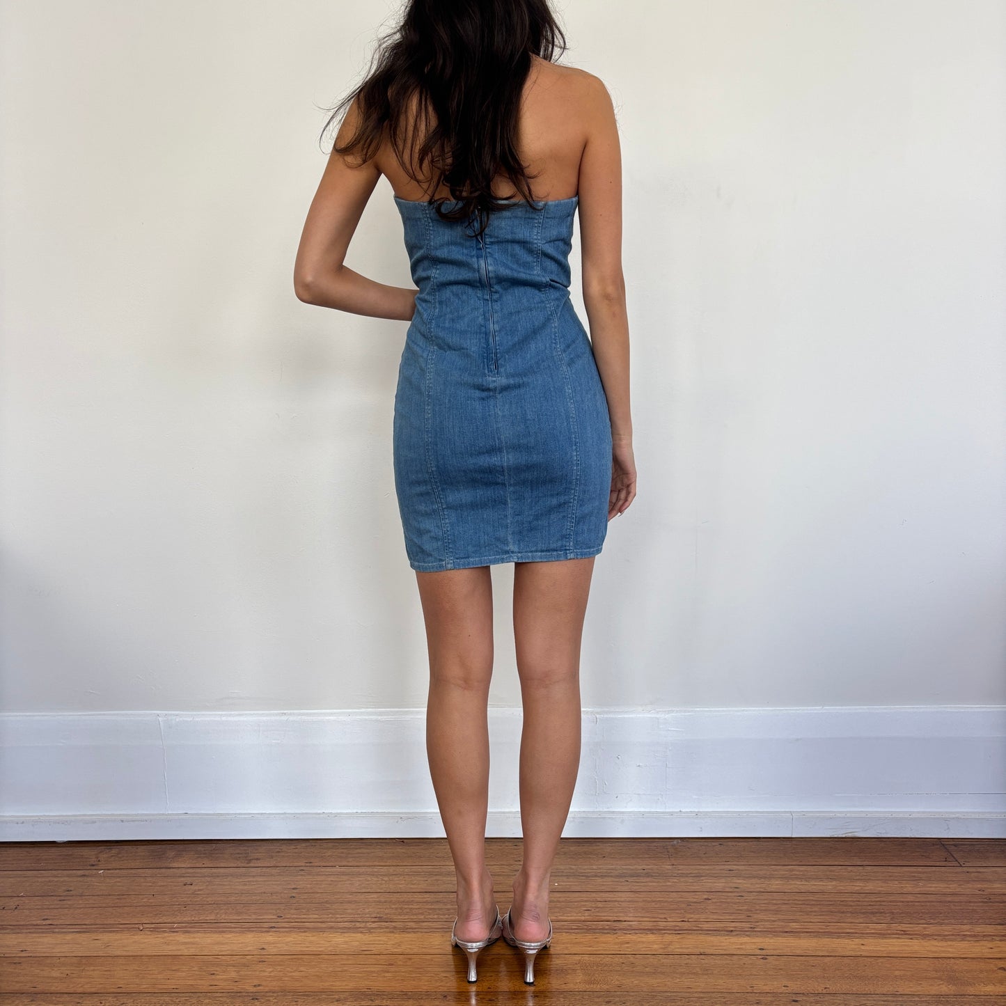 Guess denim dress - S