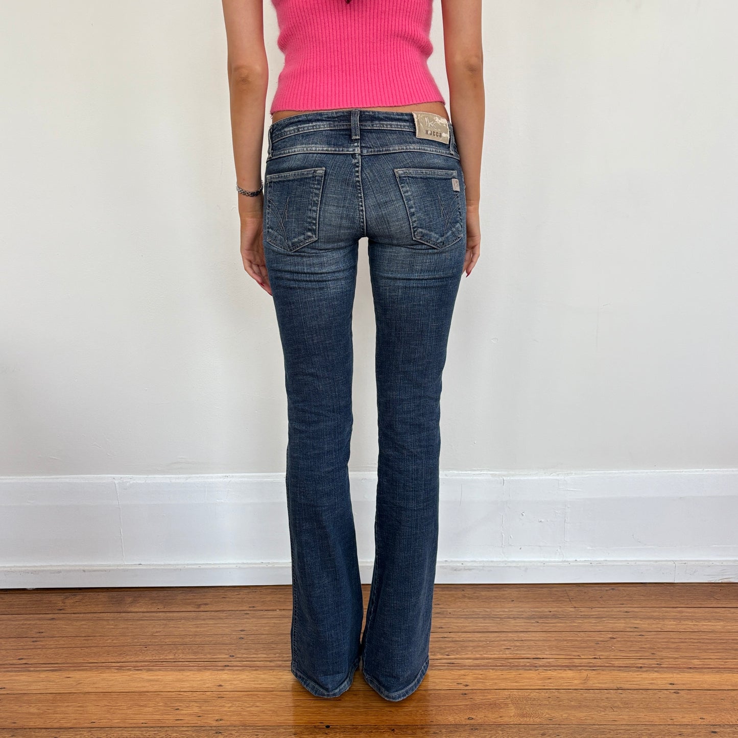 Italian low rise jeans - XS