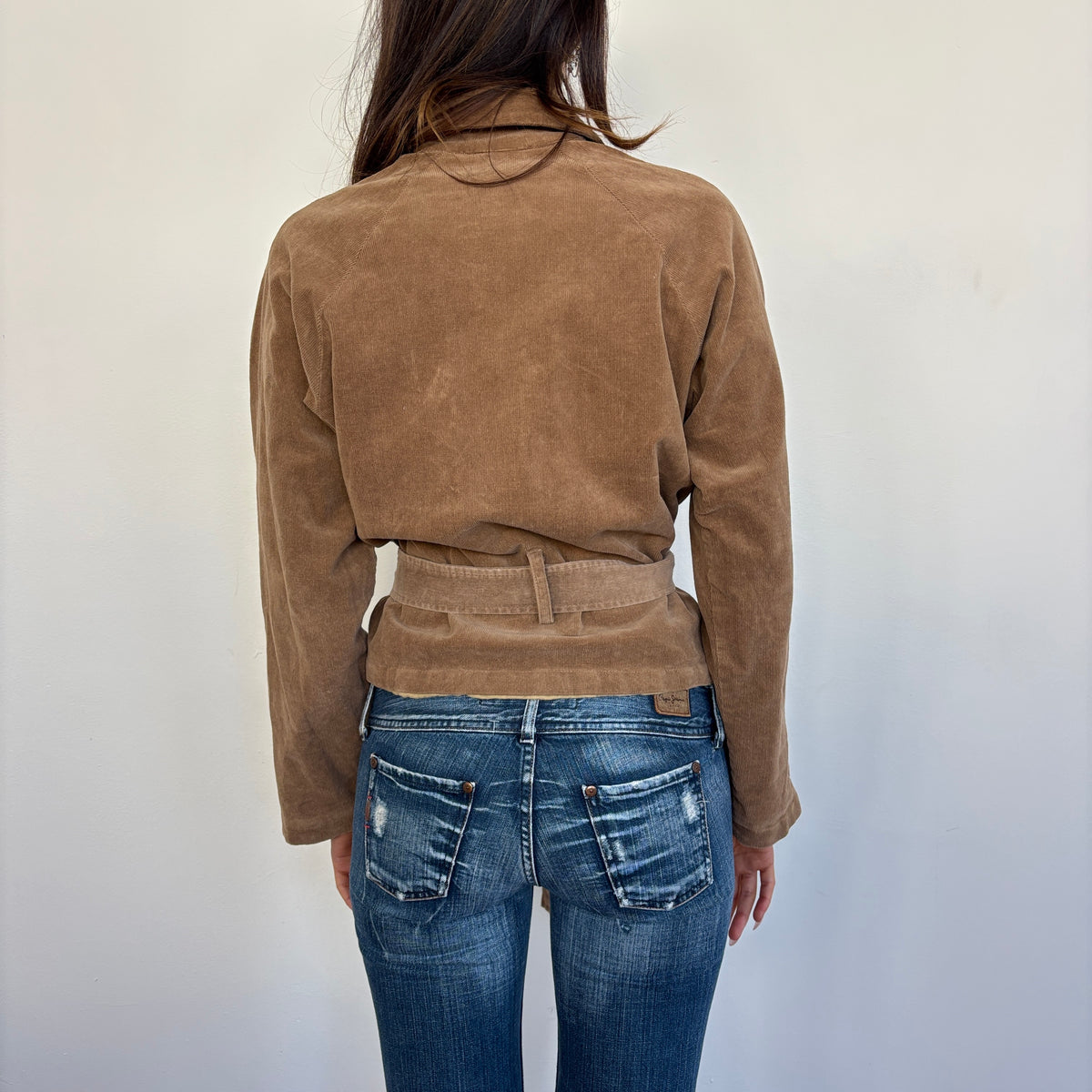 Italian soft cord jacket -  M