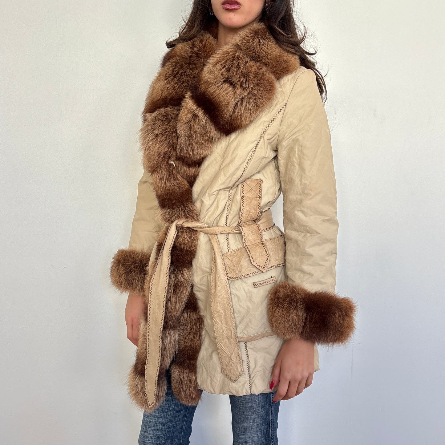 Italian fur jacket - S/M