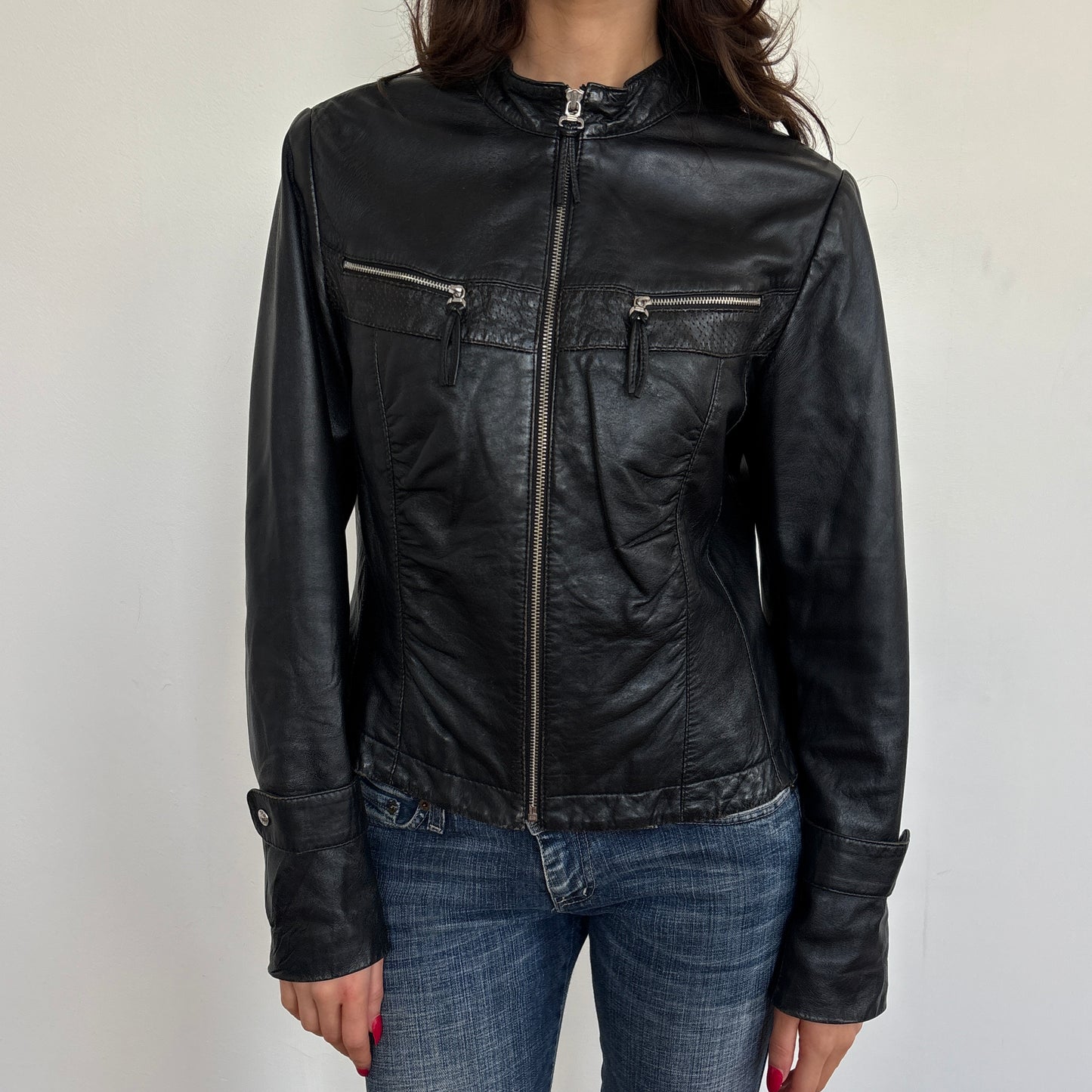 Leather jacket - M