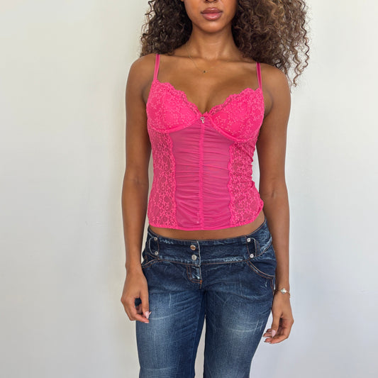 Pink Victorias Secret corset top - XS