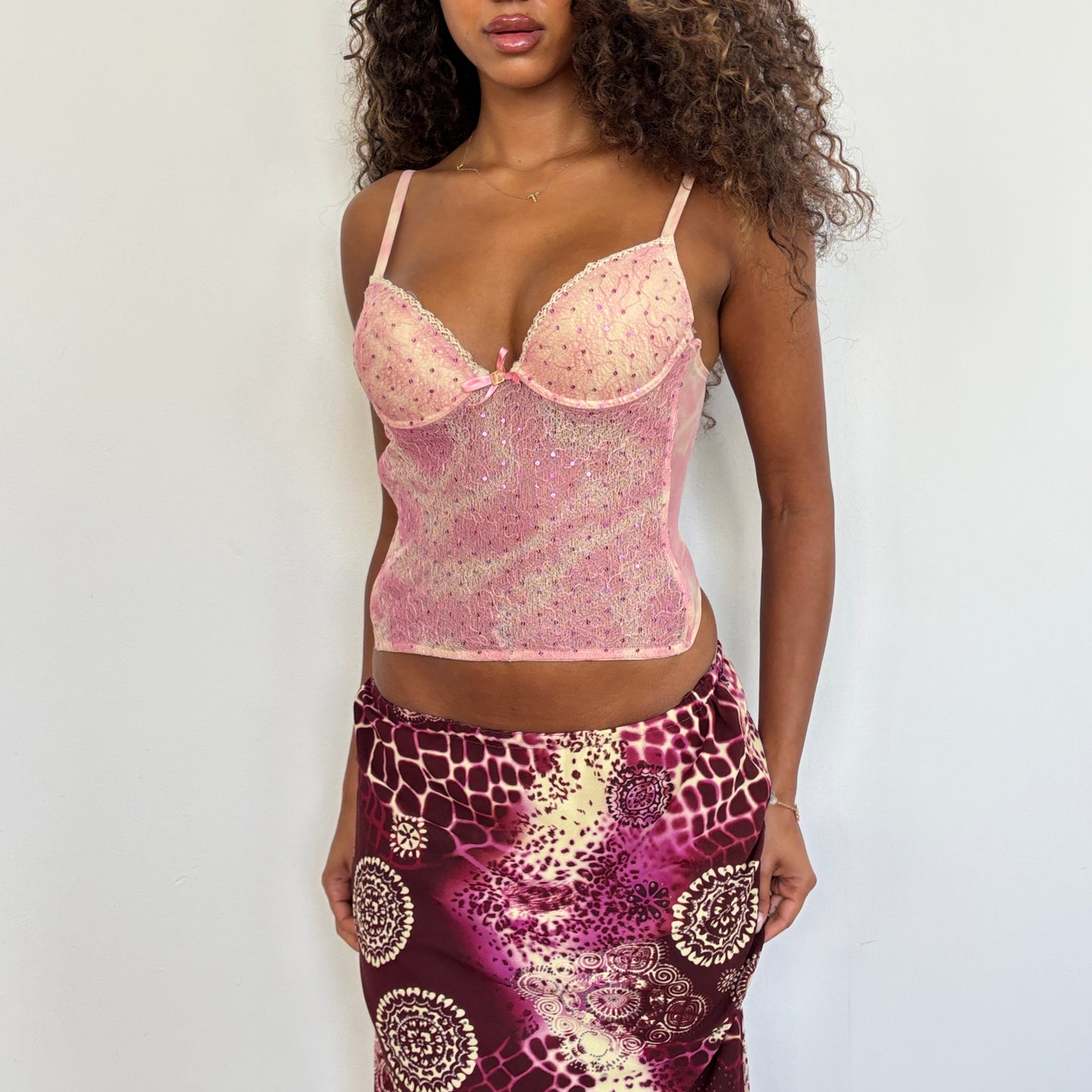 Italian sparkly corset - XS/S