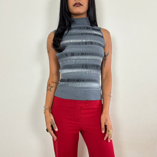Striped knit top - XS/S