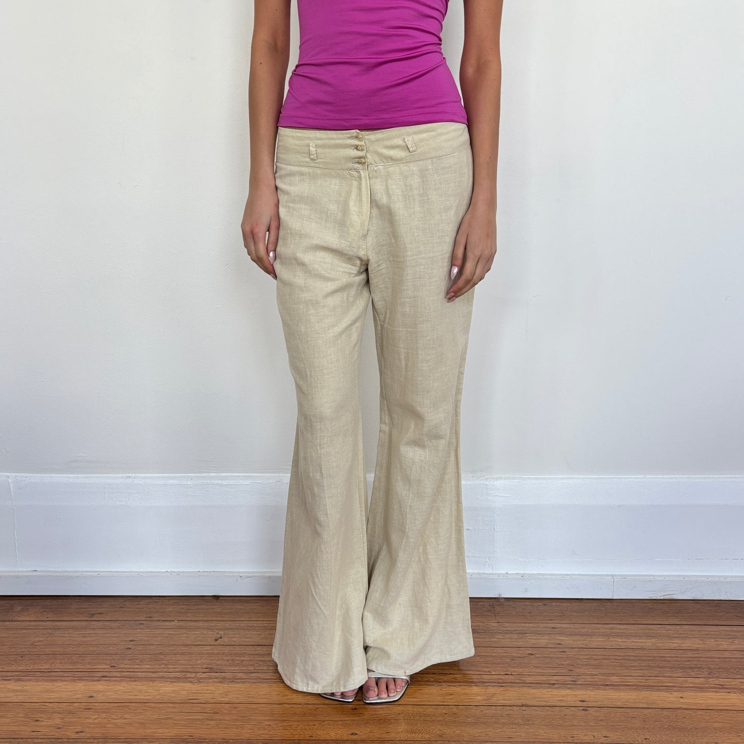 Italian linen pants - S/M