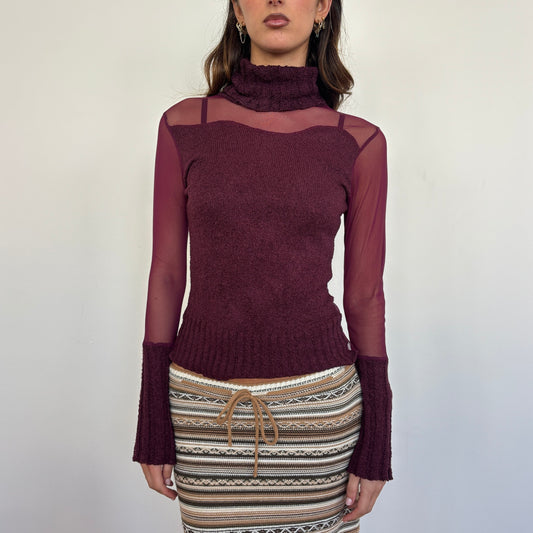 Italian mesh knit jumper - XS/S