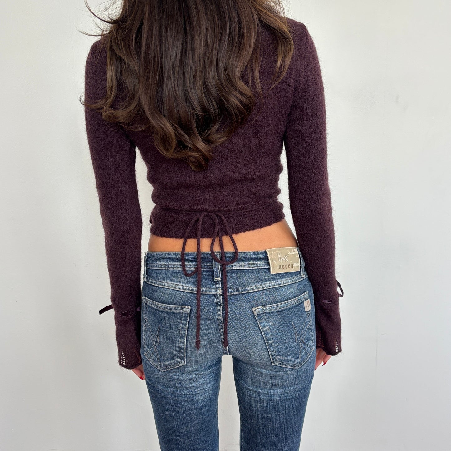 Italian wrap knit - S